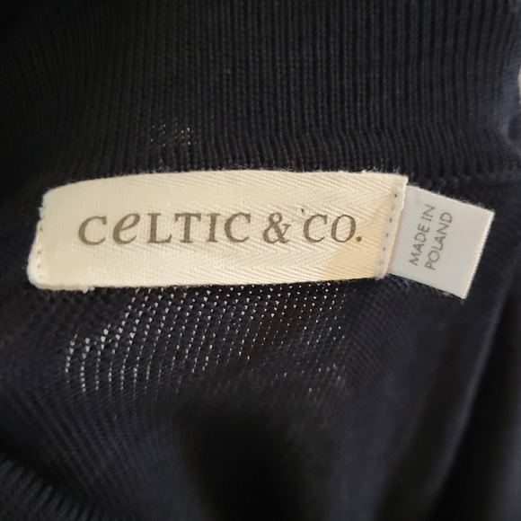 Celtic & Co. Cowl Kneck 100% Wool Dress Size M - Picture 5 of 8